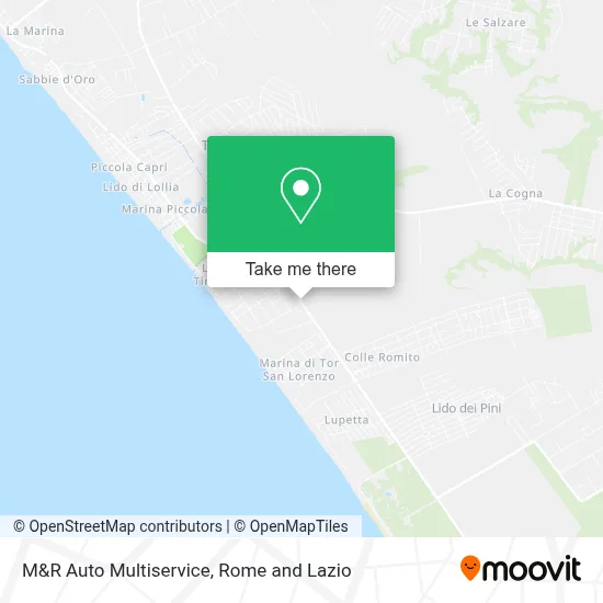 M&R Auto Multiservice map