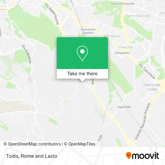 Todis map