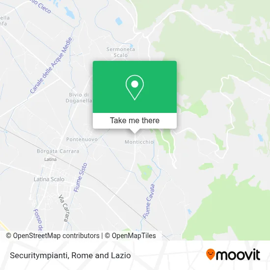 Securitympianti map