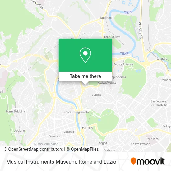Musical Instruments Museum map