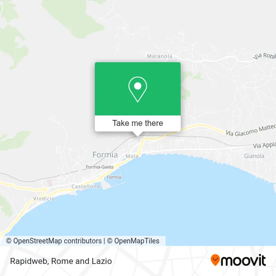 Rapidweb map