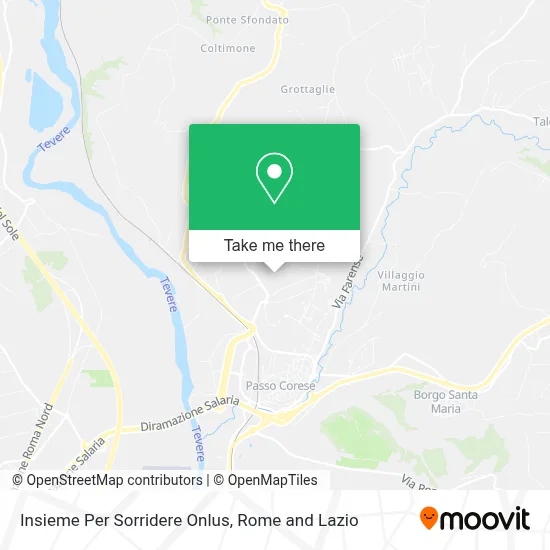 Insieme Per Sorridere Onlus map