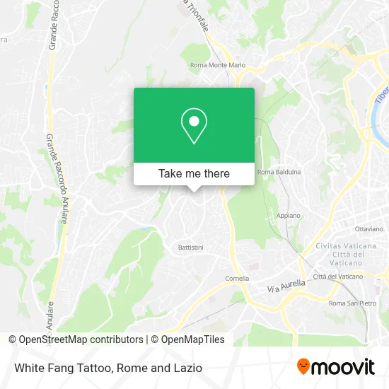 White Fang Tattoo map