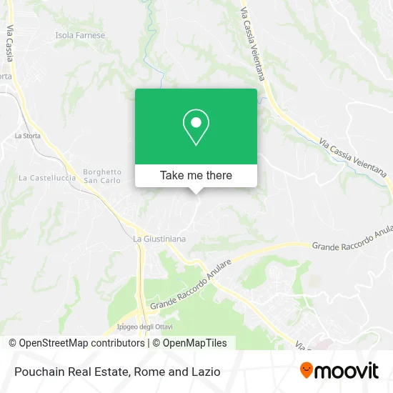 Pouchain Real Estate map