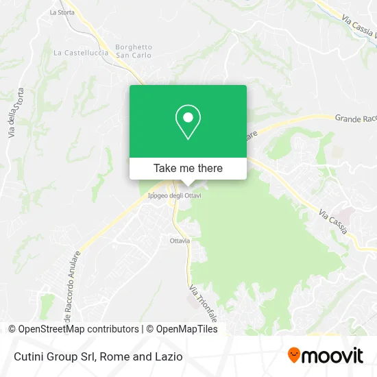 Cutini Group Srl map