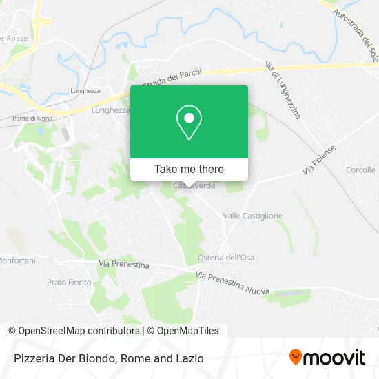 Pizzeria Der Biondo map