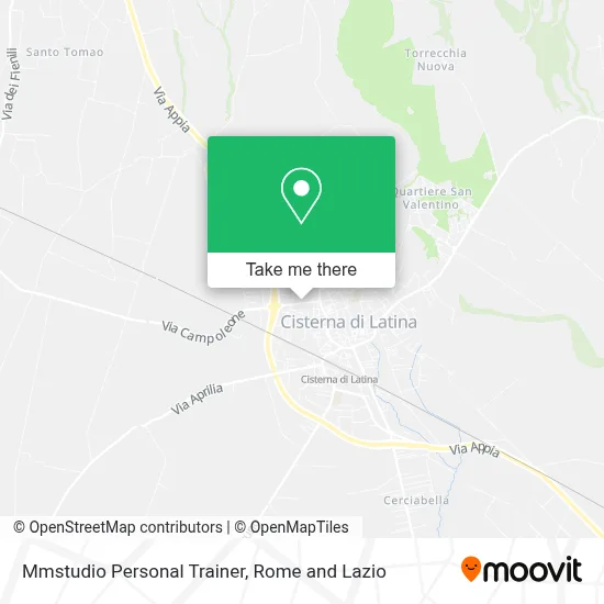 Mmstudio Personal Trainer map