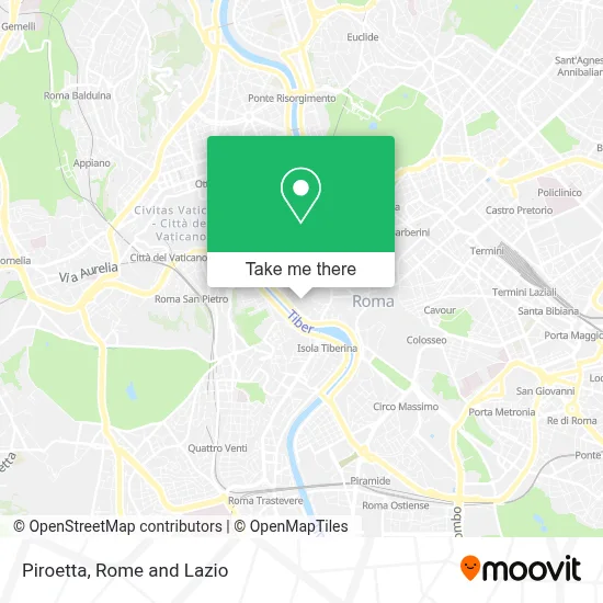 Piroetta map