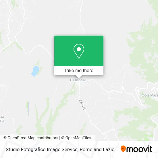 Studio Fotografico Image Service map