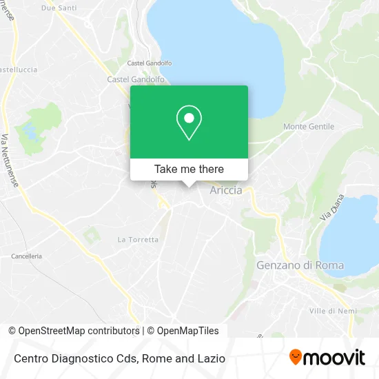 Centro Diagnostico Cds map