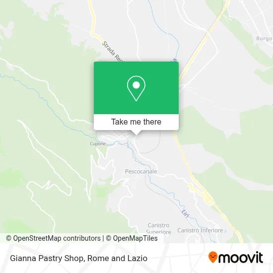 Gianna Pastry Shop map