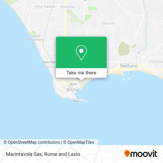 Marintavola Sas map