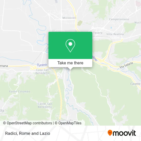Radici map