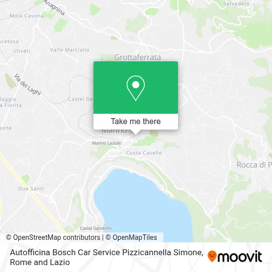 Autofficina Bosch Car Service Pizzicannella Simone map