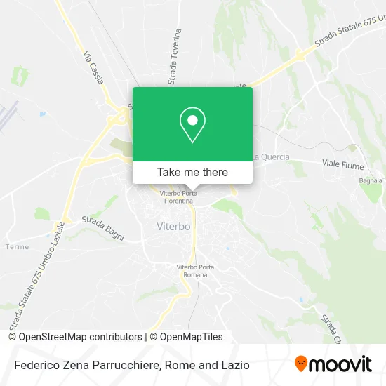Federico Zena Parrucchiere map