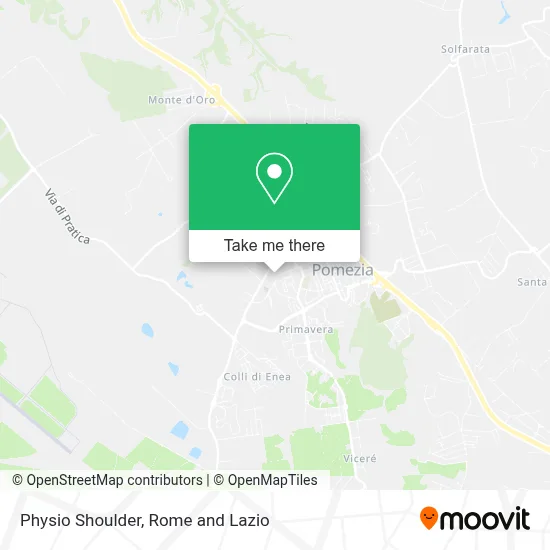 Physio Shoulder map