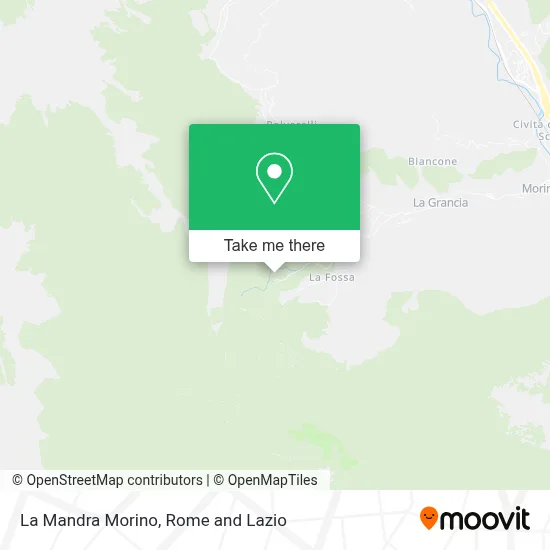 La Mandra Morino map