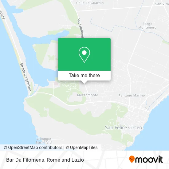 Bar Da Filomena map