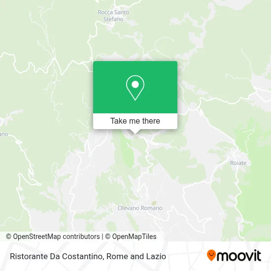 Ristorante Da Costantino map