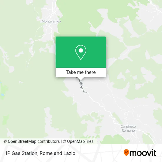 IP Gas Station map