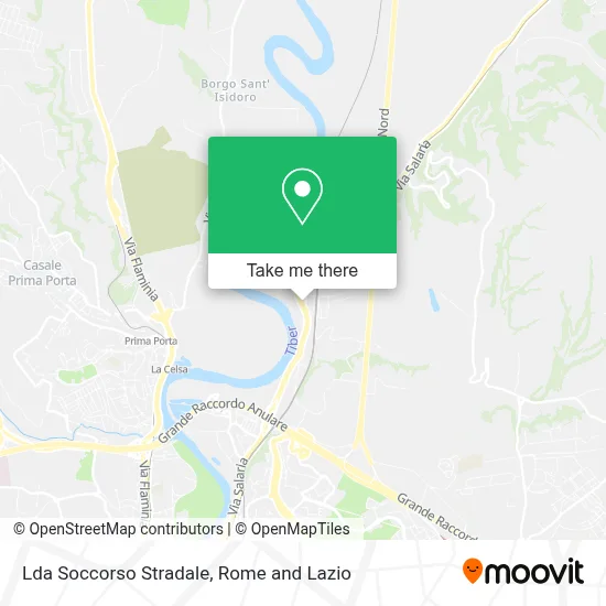 Lda Soccorso Stradale map