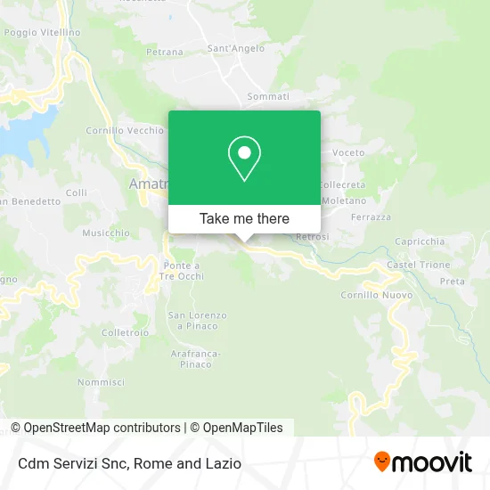 Cdm Servizi Snc map
