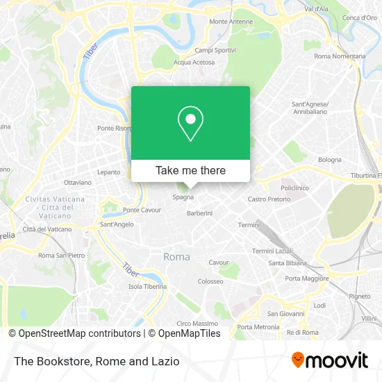 The Bookstore map