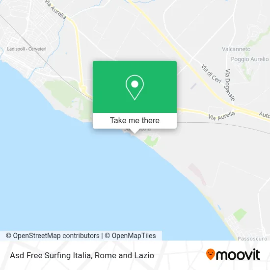 Asd Free Surfing Italia map