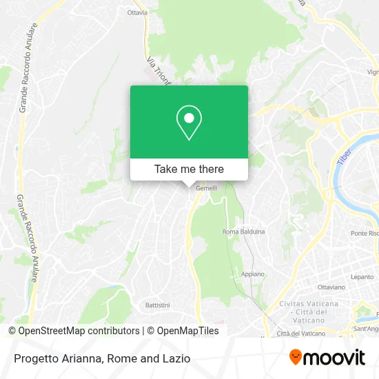 Progetto Arianna map