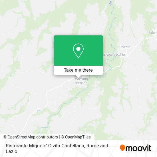 Ristorante Mignolo' Civita Castellana map