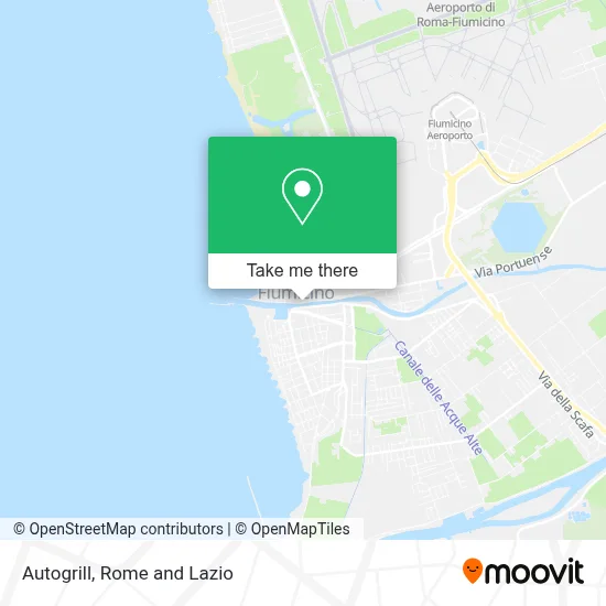 Autogrill map