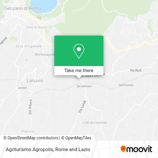 Agriturismo Agropolis map