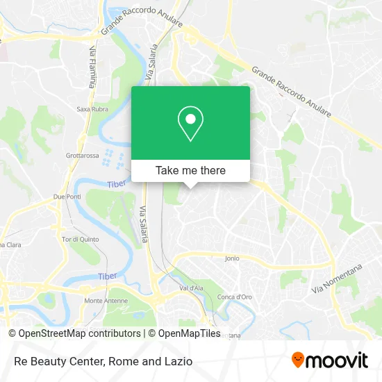 Re Beauty Center map
