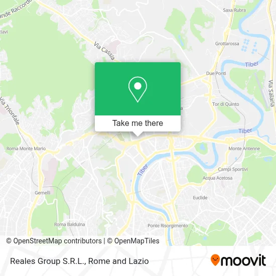 Reales Group S.R.L. map