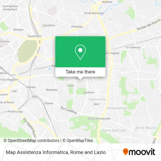 Map Assistenza Informatica map