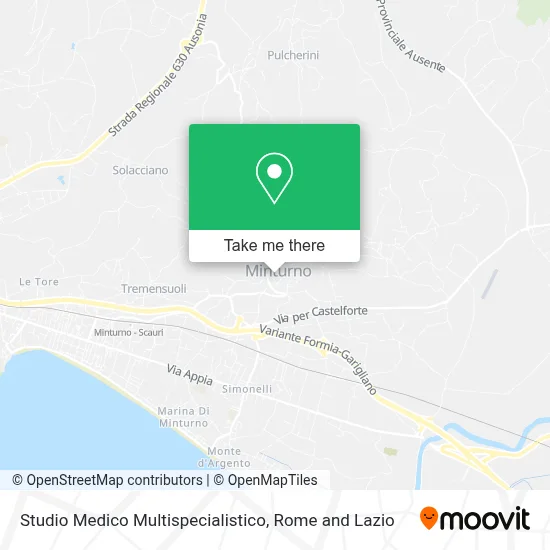 Studio Medico Multispecialistico map