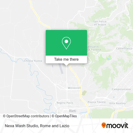 Nexa Wash Studio map