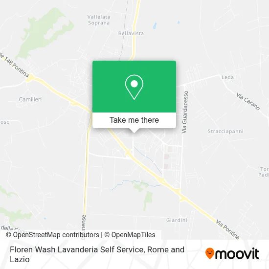 Floren Wash Lavanderia Self Service map