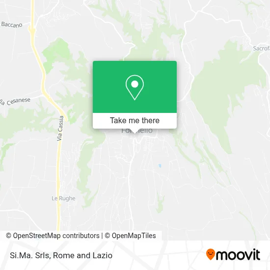 Si.Ma. Srls map