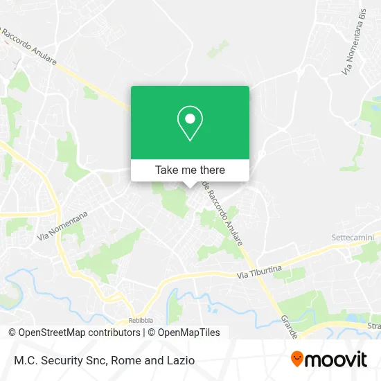 M.C. Security Snc map
