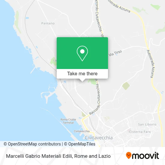 Marcelli Gabrio Materiali Edili map