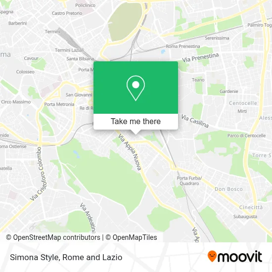 Simona Style map