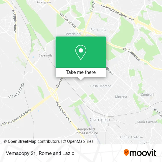 Vemacopy Srl map