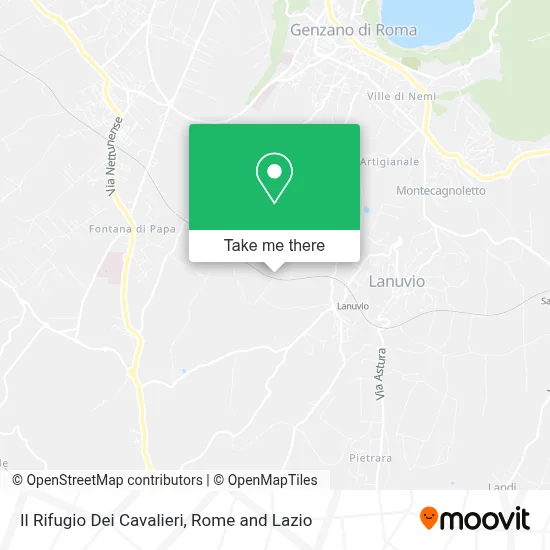 Il Rifugio Dei Cavalieri map