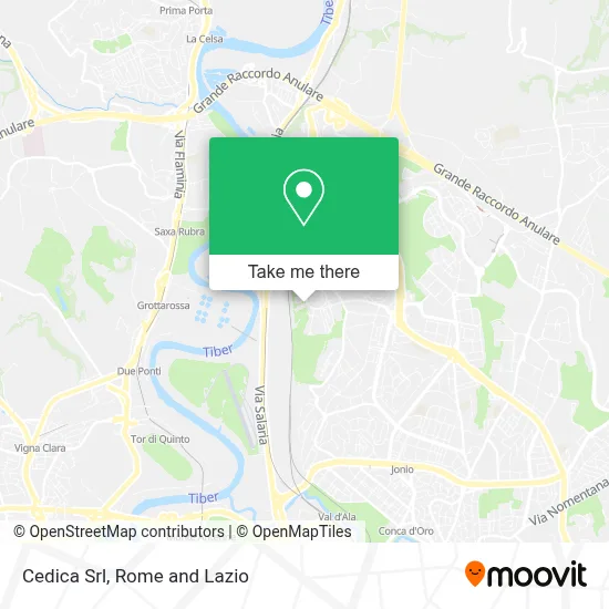 Cedica Srl map