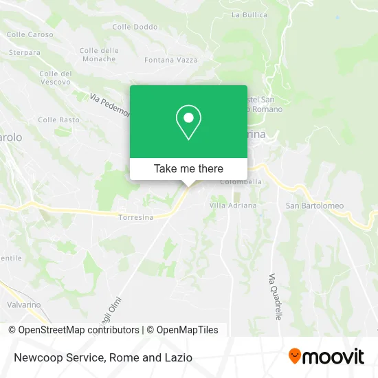 Newcoop Service map