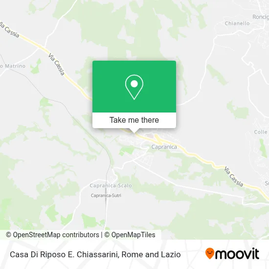Casa Di Riposo E. Chiassarini map