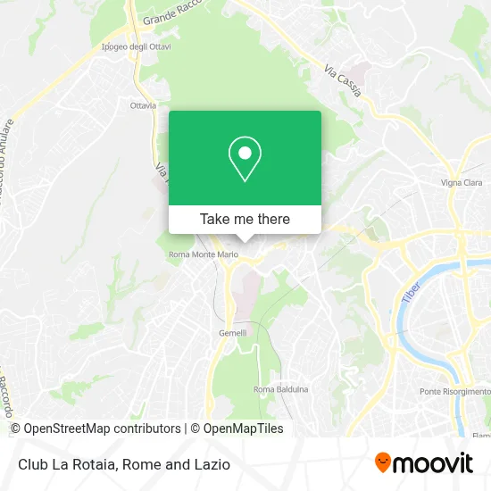 Club La Rotaia map