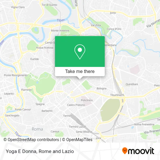 Yoga E Donna map