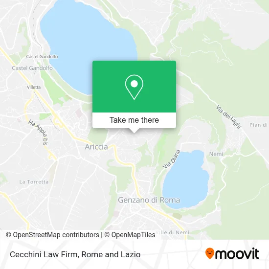 Cecchini Law Firm map